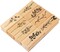 Pack of 8 Pcs Plant and Flower Shape Wooden Rubber Stamps 2.5 Inch x 1 Inch x 0.6 Inch for DIY Craft Card and Photo Album